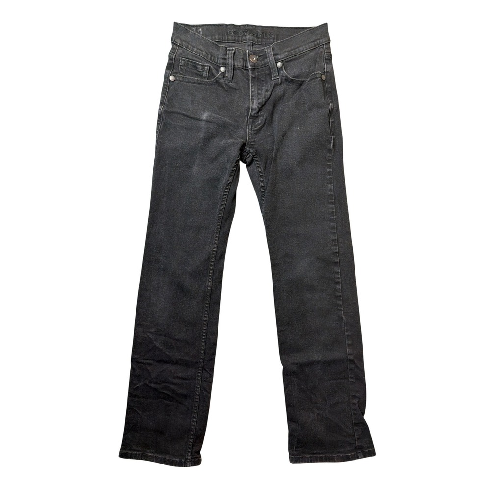 Cody James Jeans Mens 29x32 Slim Straight Black Faded Stretch Denim 1094
